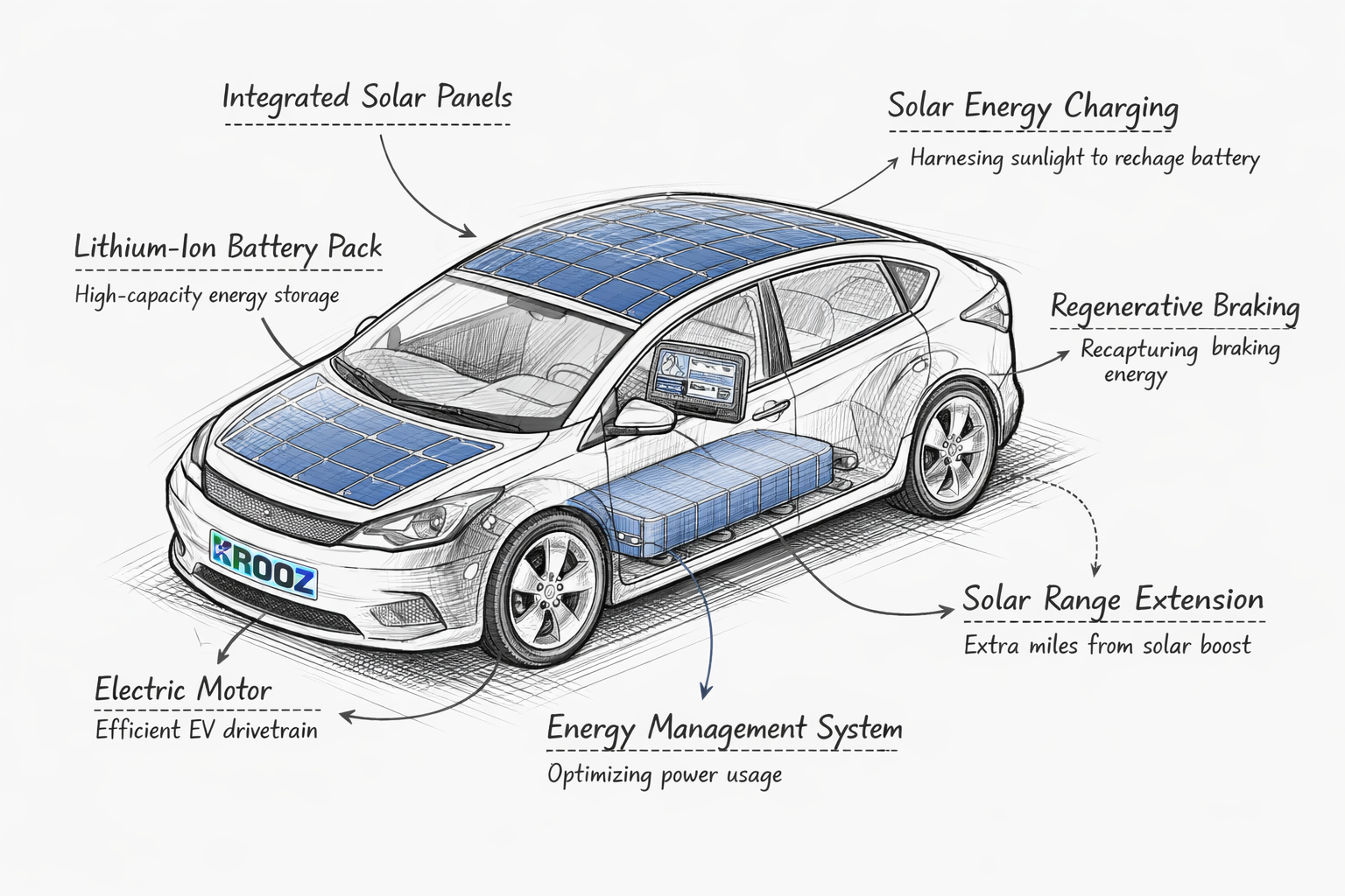 KROOZ® Solar EV Prototype